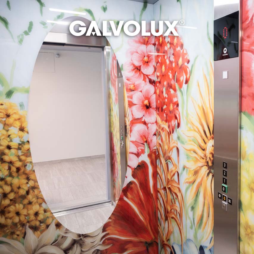 Discover the combination of silvering and partial printing